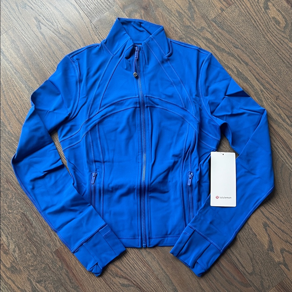 💎Rare💎 NWT lululemon Define Cropped Jacket Nulu • Galactic Cobalt • 8